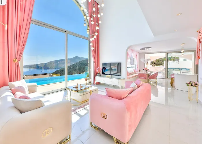 Rosy Dreamy Ultra Luxury Villa Kaş